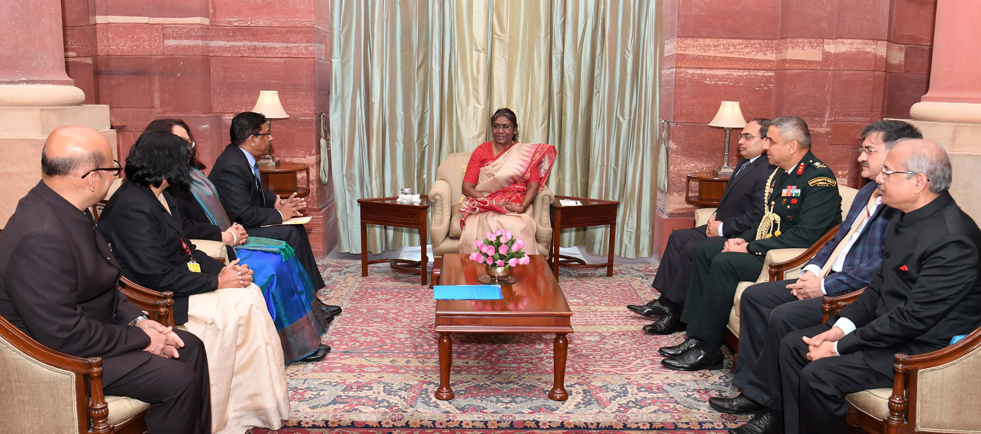 Meeting with Madam